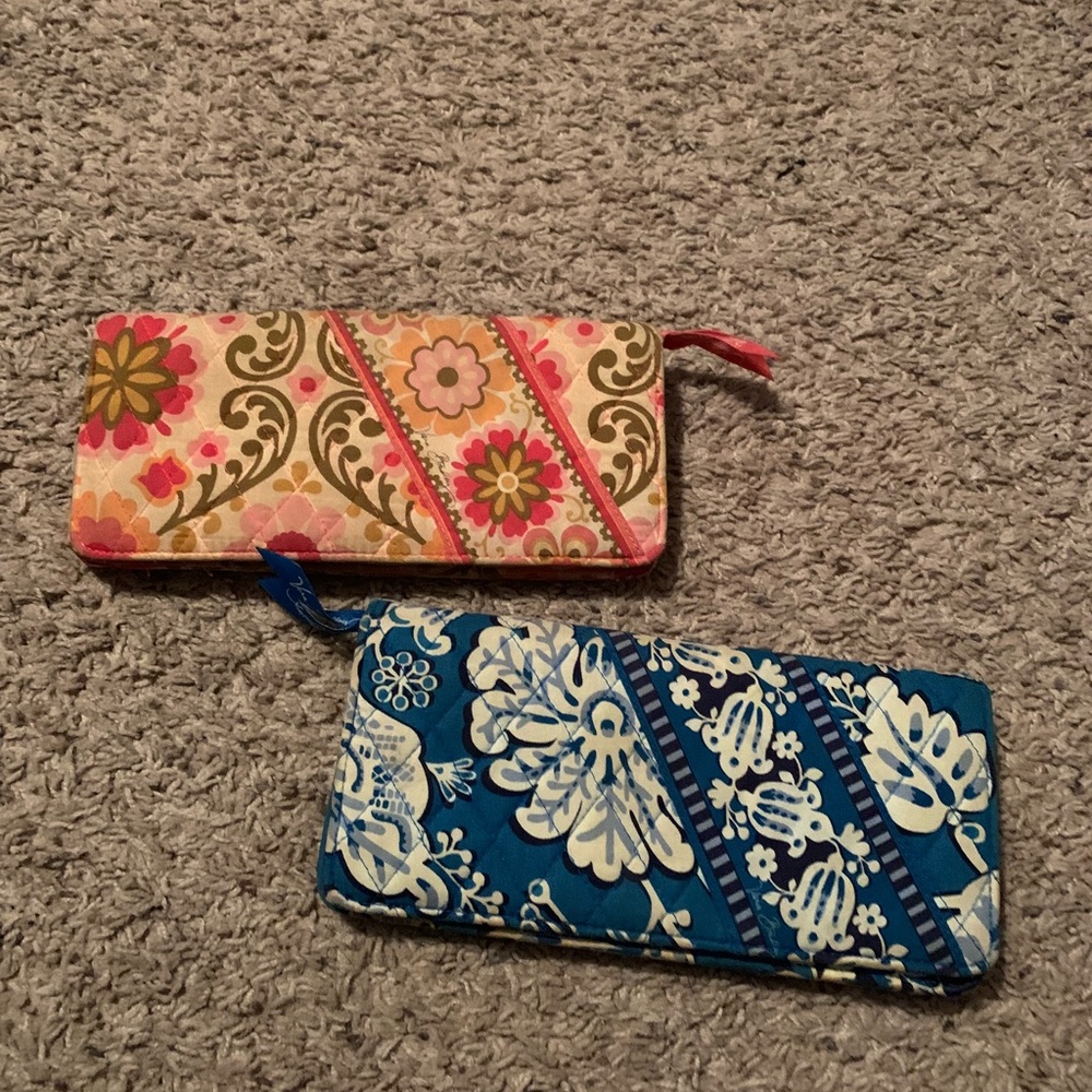 2 Vera Bradley wallets